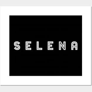 Selena in Houston Neon Lights Posters and Art